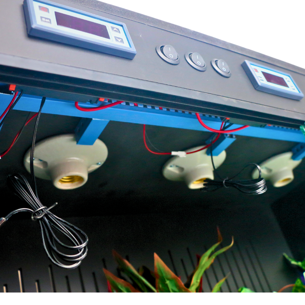 2025 PVC Reptile Enclosure With Sliding Door 120*60*60CM — YRT-120D